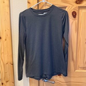 Duluth Trading Co Charcoal Long Sleeve Shirt